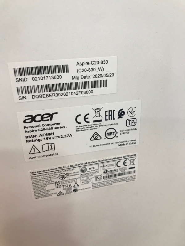 Моноблок ASUS c20