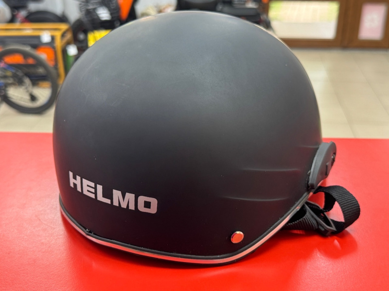 Мотоциклетный шлем Helmo Черный матовый
